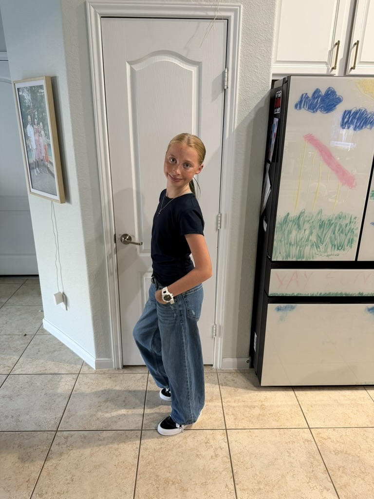 Quick pose in the kitchen